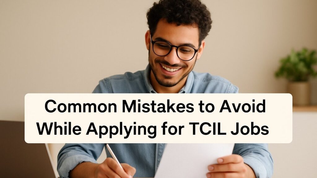 Common Mistakes to Avoid While Applying for TCIL Jobs