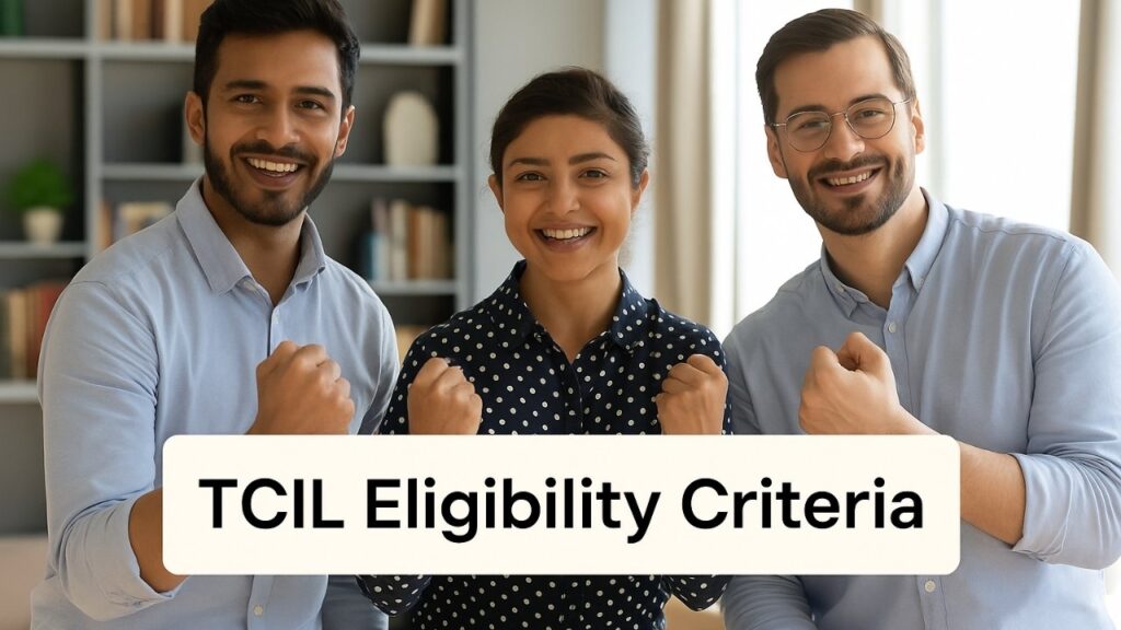 TCIL Eligibility Criteria