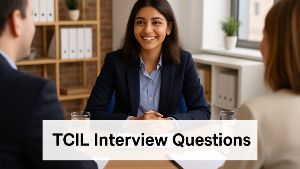 TCIL Interview Questions